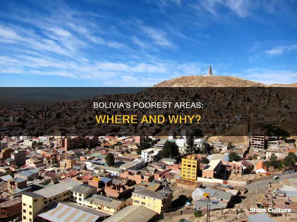 what is the poorest area in bolivia