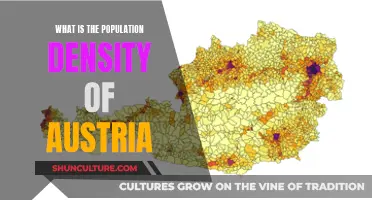 Austria's Population Density: A Country's Inhabitants in Perspective