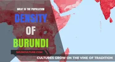Exploring Burundi's Population Density: A Comprehensive Overview