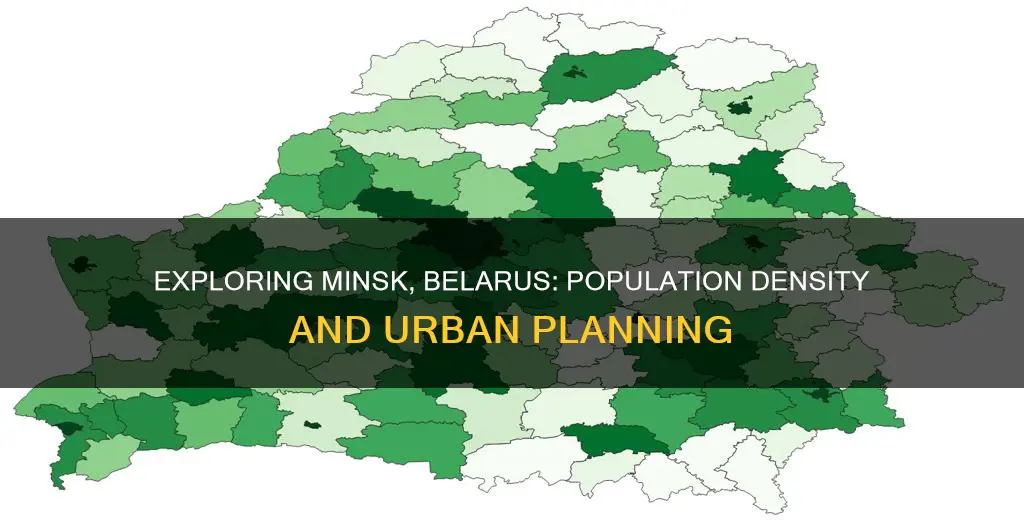 what is the population density of minsk belarus