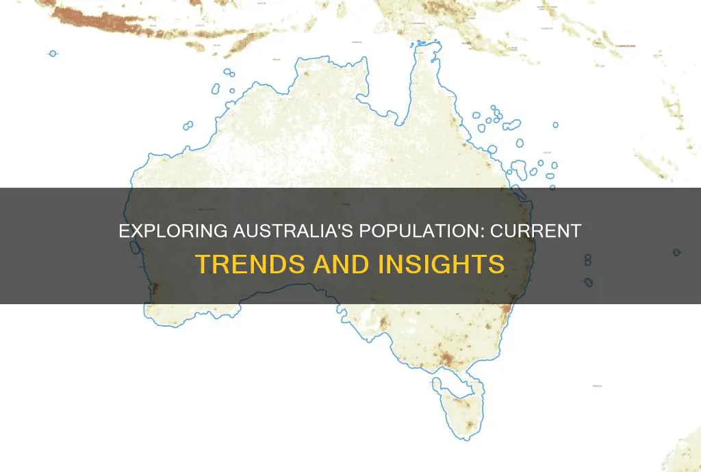 what is the population for australia