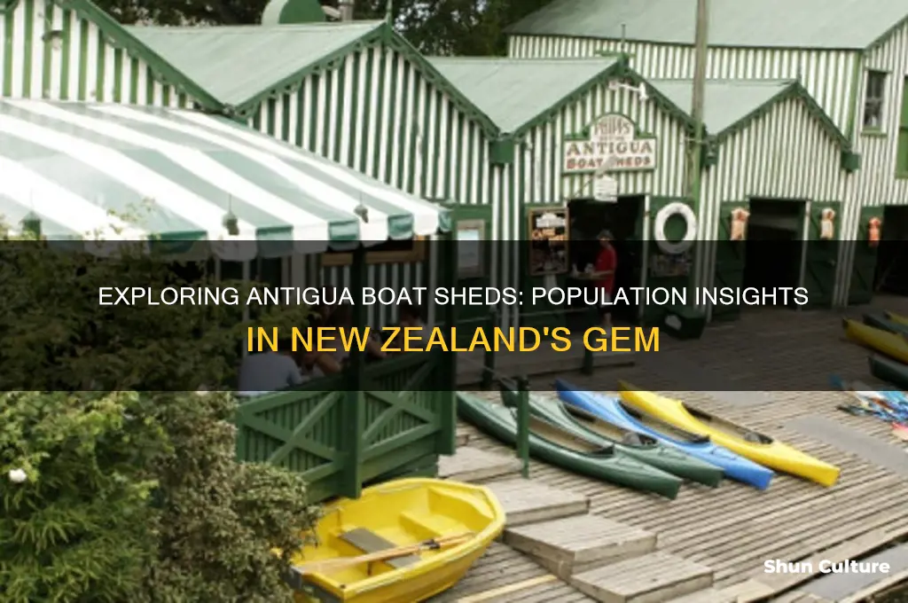 what is the population of antigua boat sheds new zealand
