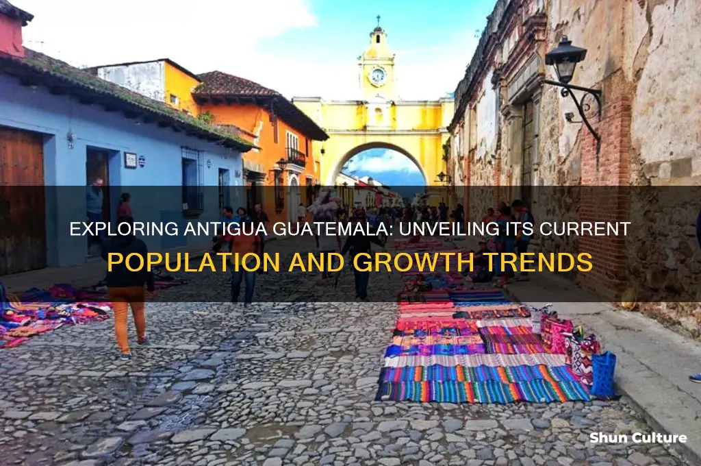 what is the population of antigua guatemala