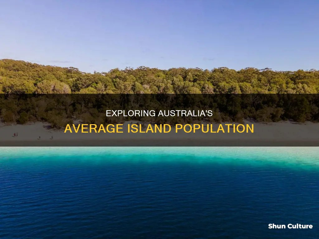 what is the population of average island by australia