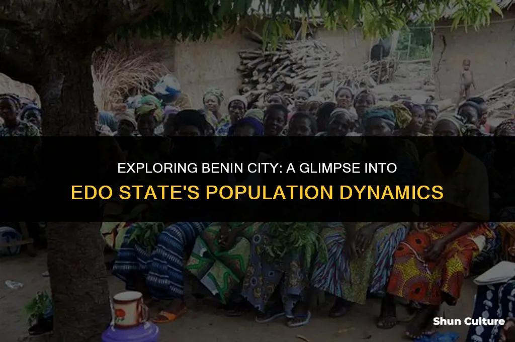 what is the population of benin city edo state