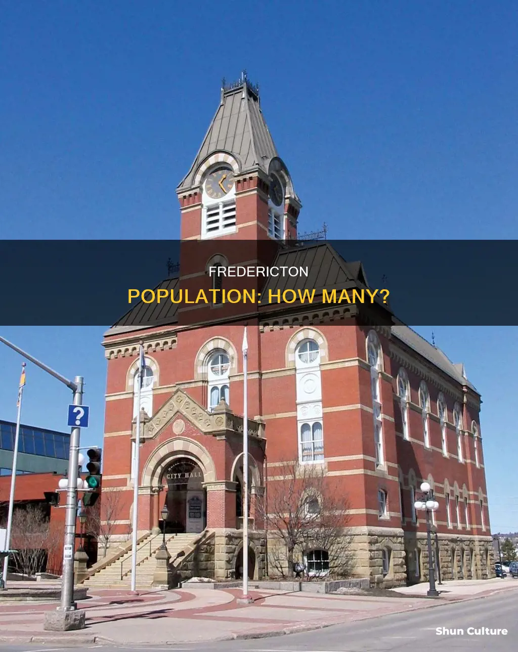 what is the population of fredericton new brunswick