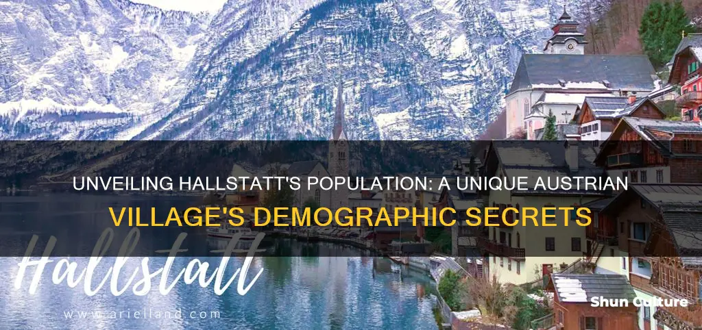 what is the population of hallstatt austria