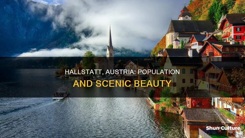 what is the population of hallstatt austria