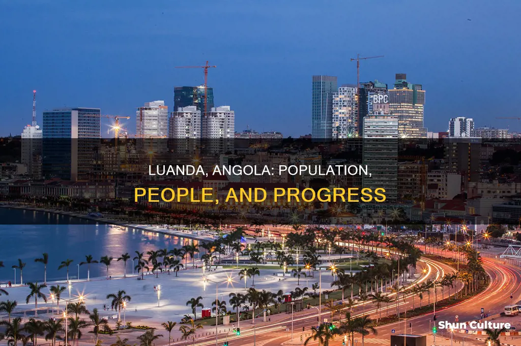 what is the population of luanda angola