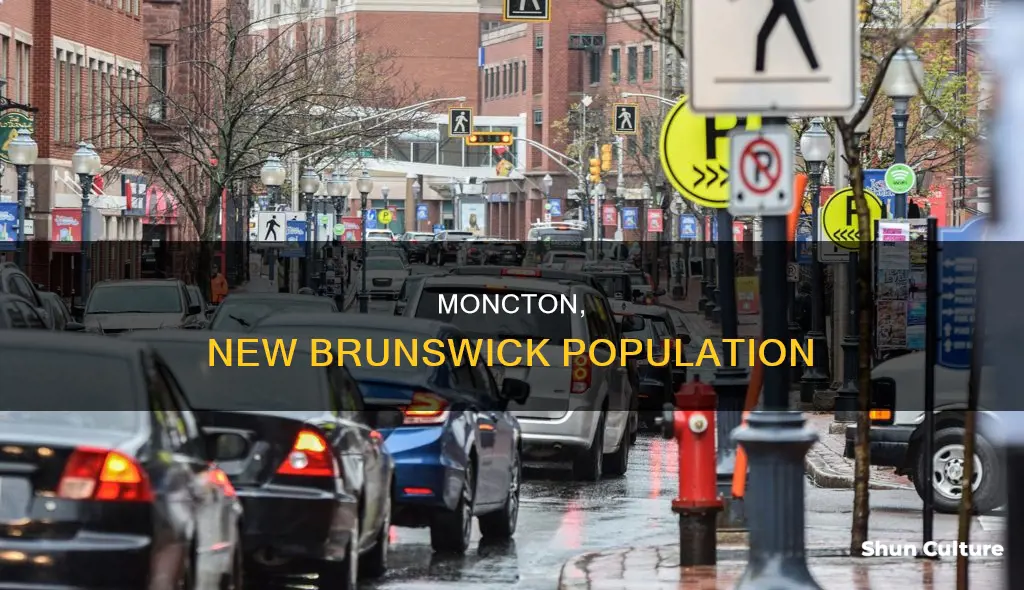 what is the population of moncton new brunswick