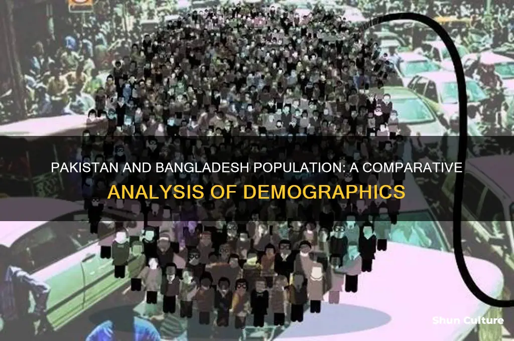 what is the population of pakistan and bangladesh