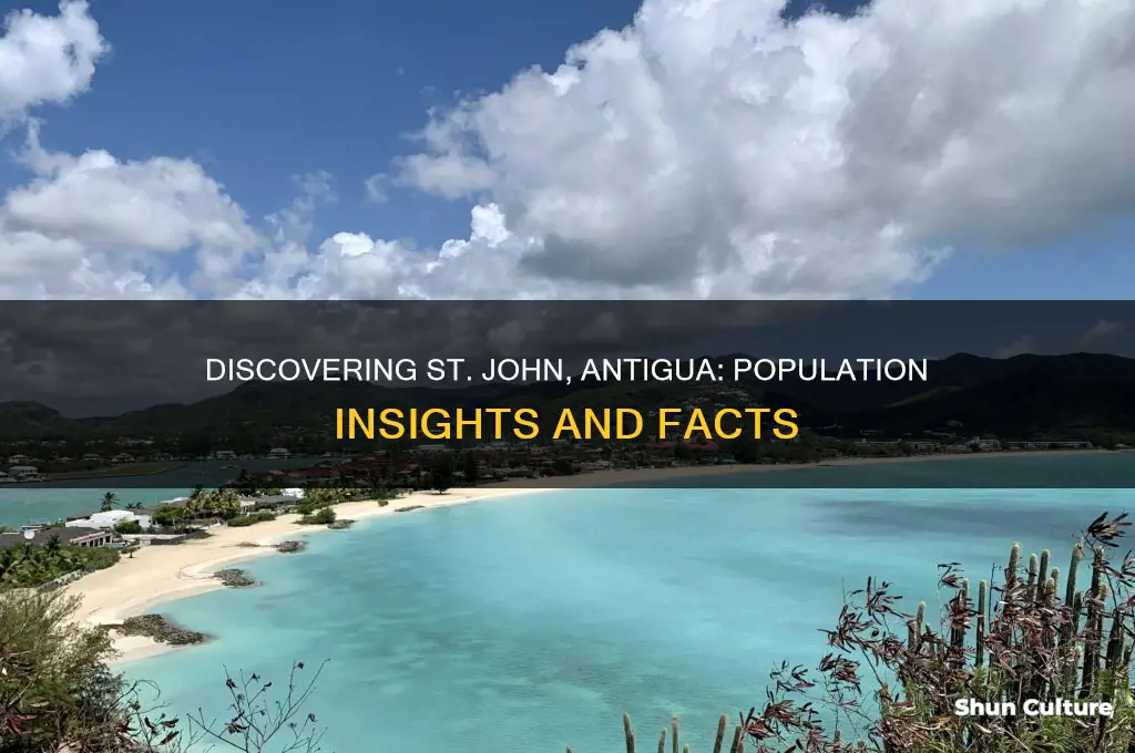 what is the population of st john antigua