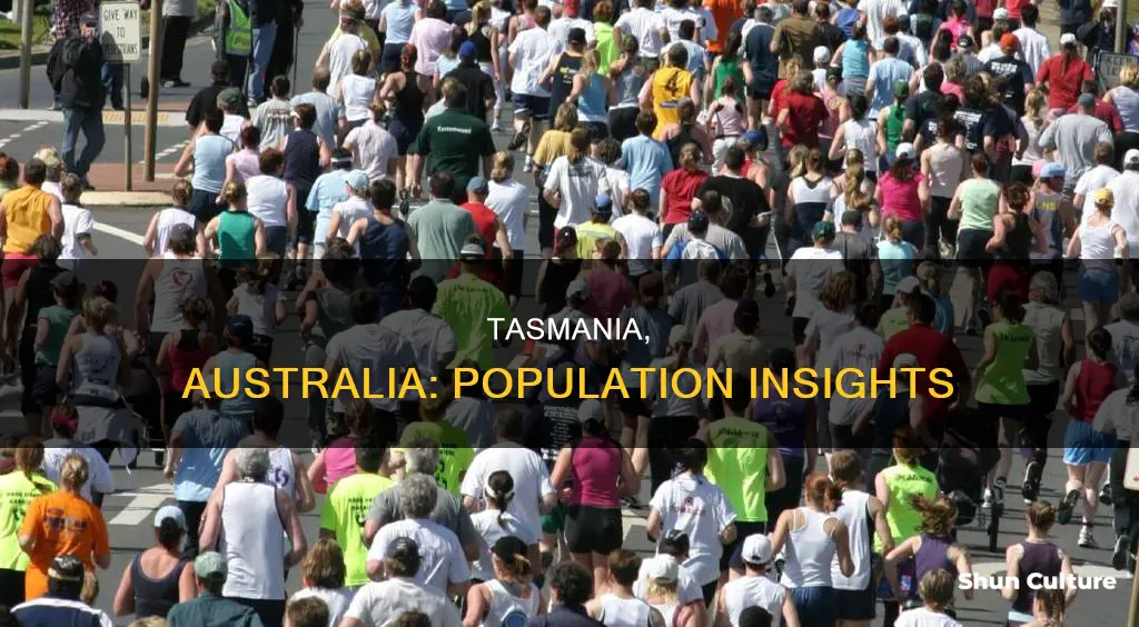 what is the population of tasmania australia