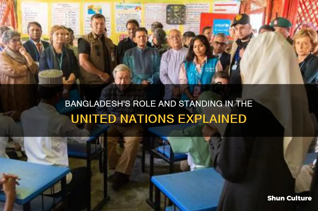 what is the position of bangladesh in united nations