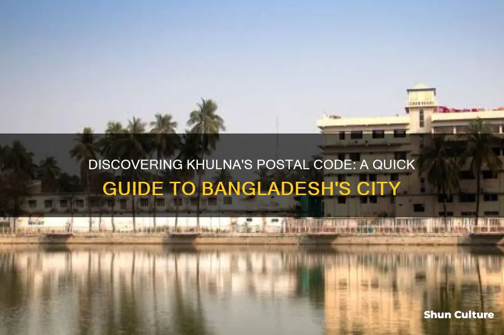 what is the postal code of khulna bangladesh
