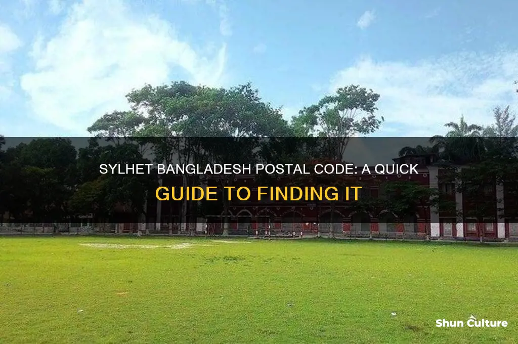 what is the postal code of sylhet bangladesh