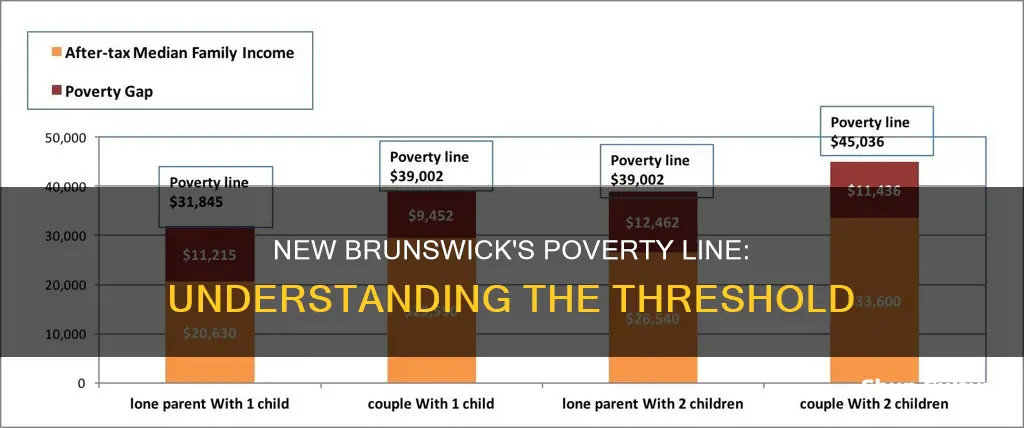 what is the poverty line in new brunswick