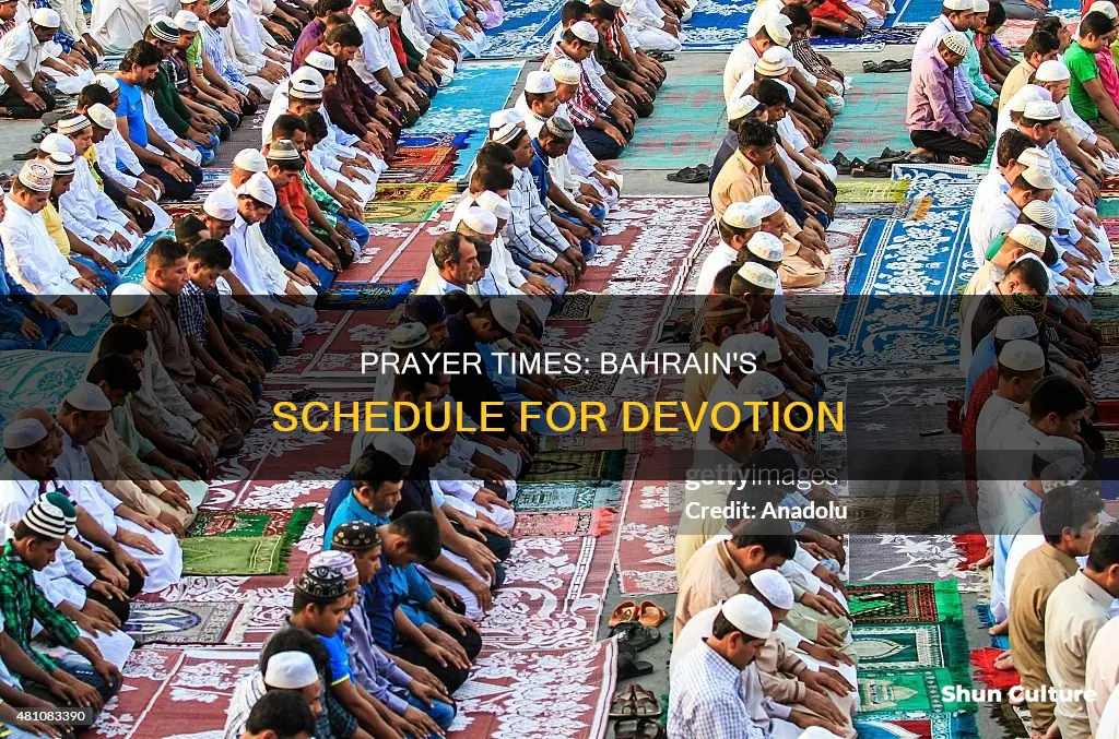 what is the prayer time in bahrain