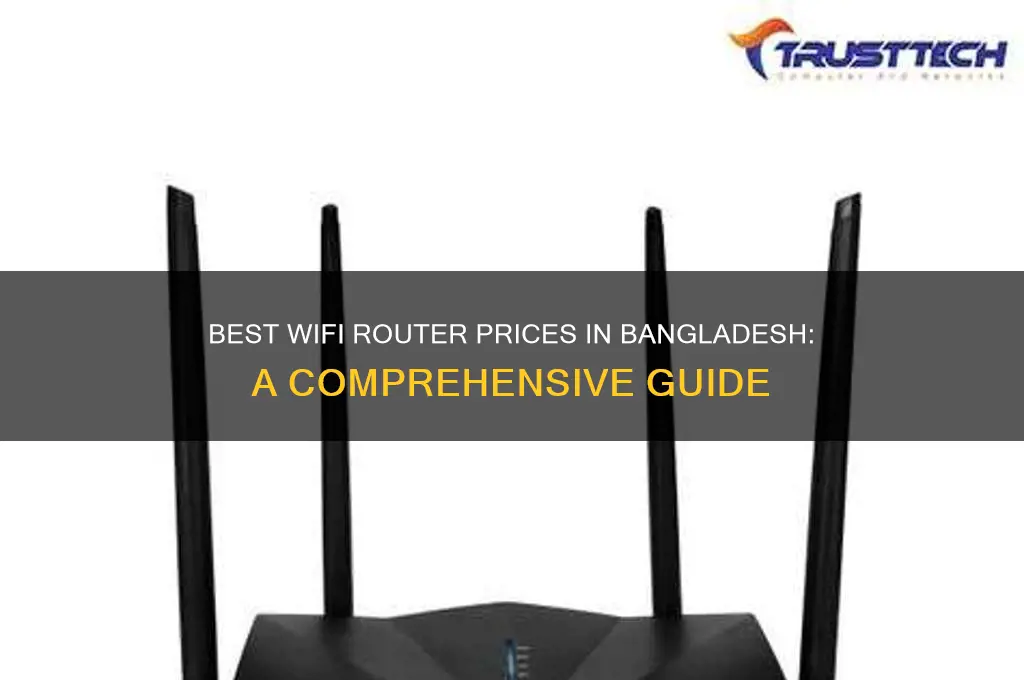 what is the price of a wifi router in bangladesh