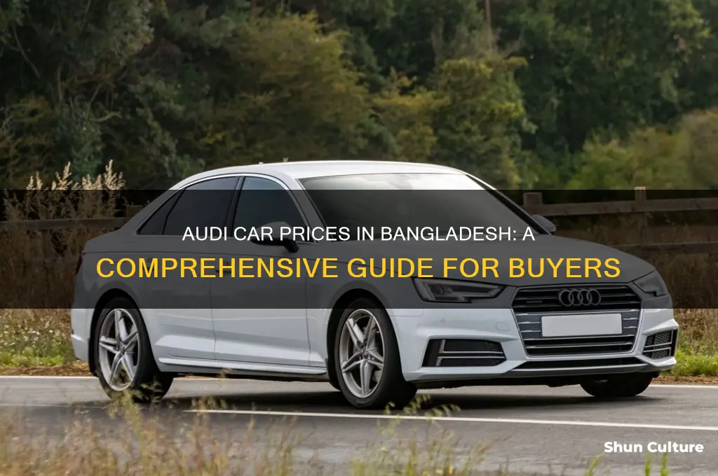 what is the price of audi car in bangladesh