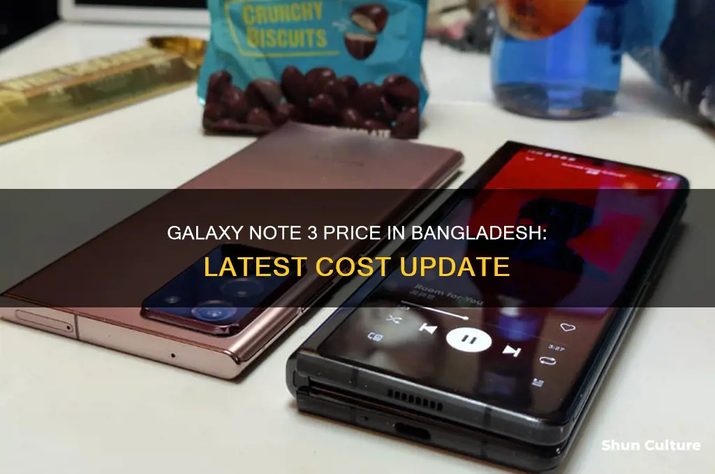 what is the price of galaxy note 3 in bangladesh