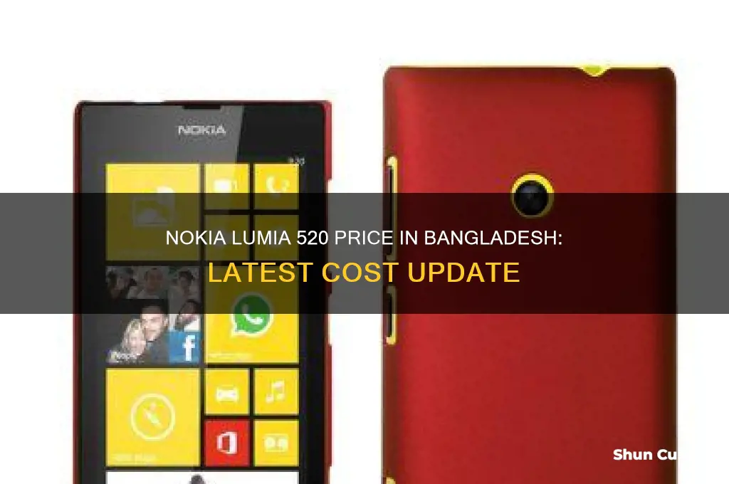 what is the price of nokia lumia 520 in bangladesh