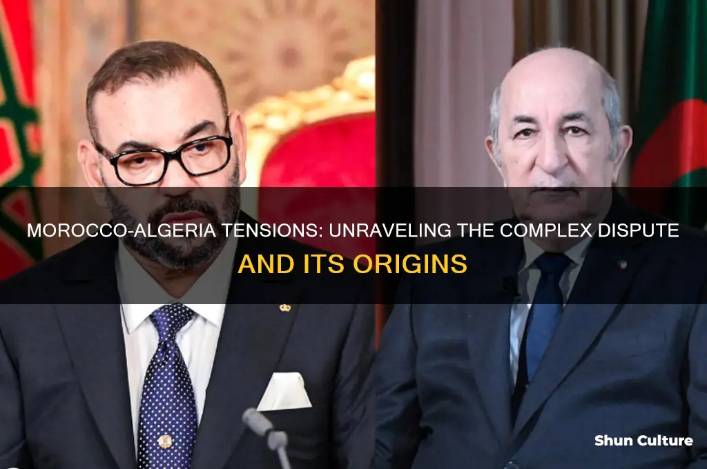 what is the problem between morocco and algeria