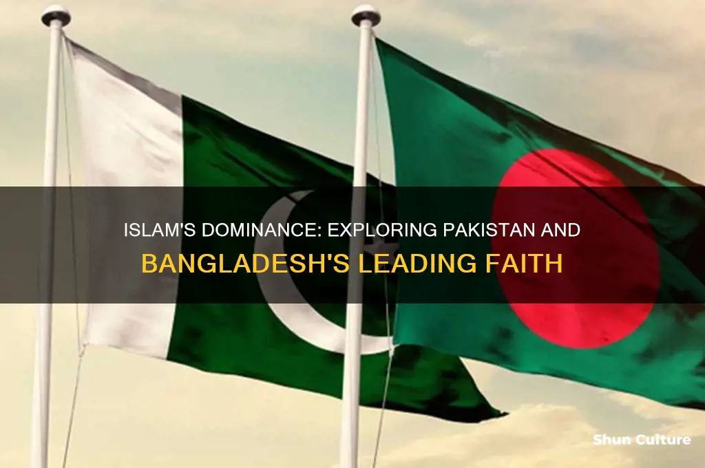 what is the prominent religion in pakistan and bangladesh