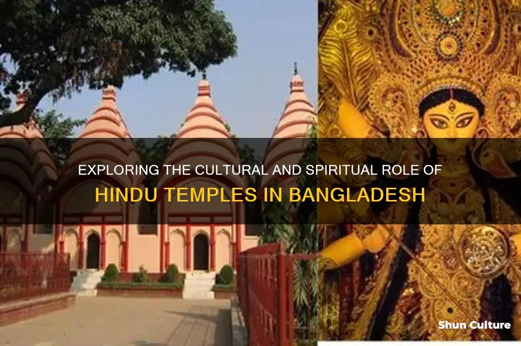 what is the purpose of the hindu temple in bangladesh