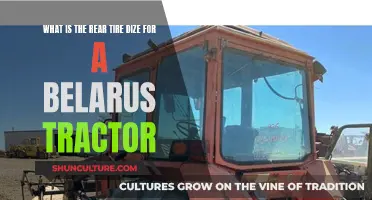 Belarus Tractor Rear Tire Size: All You Need To Know