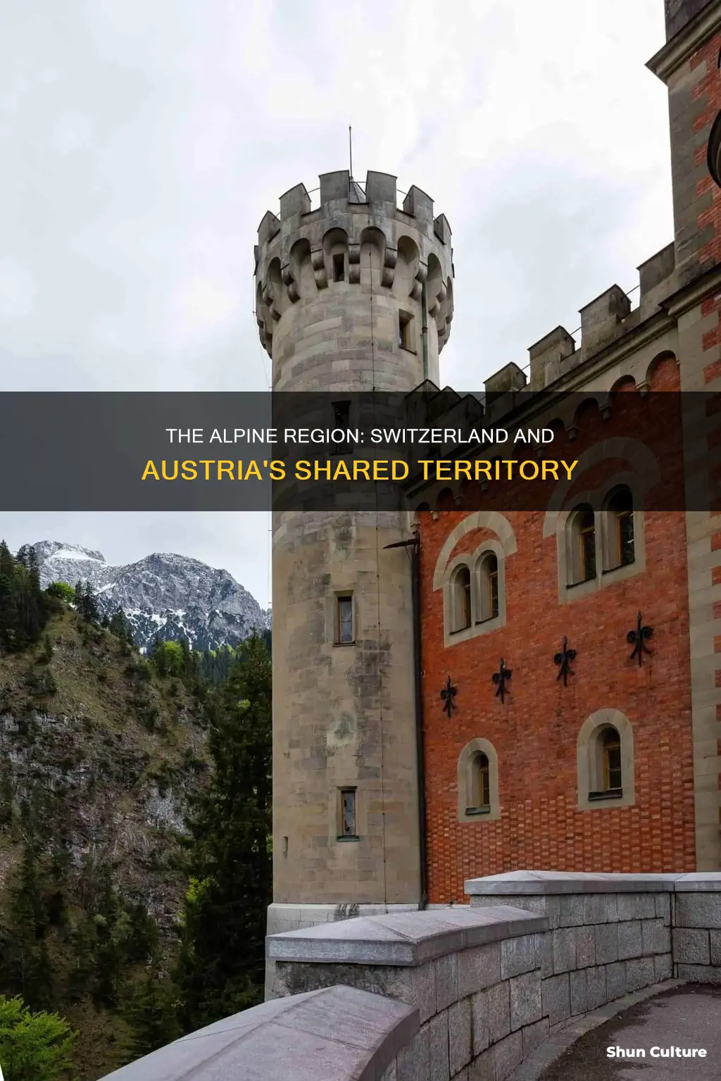 what is the region called that includes switserland and austria
