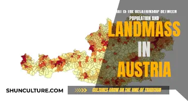 Austria's Population Density: Exploring Landmass and Population Trends