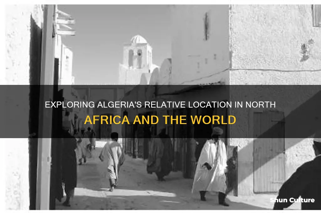 what is the relative location of algeria