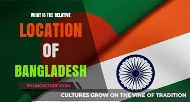 Exploring Bangladesh's Relative Location in South Asia: A Geographic Overview