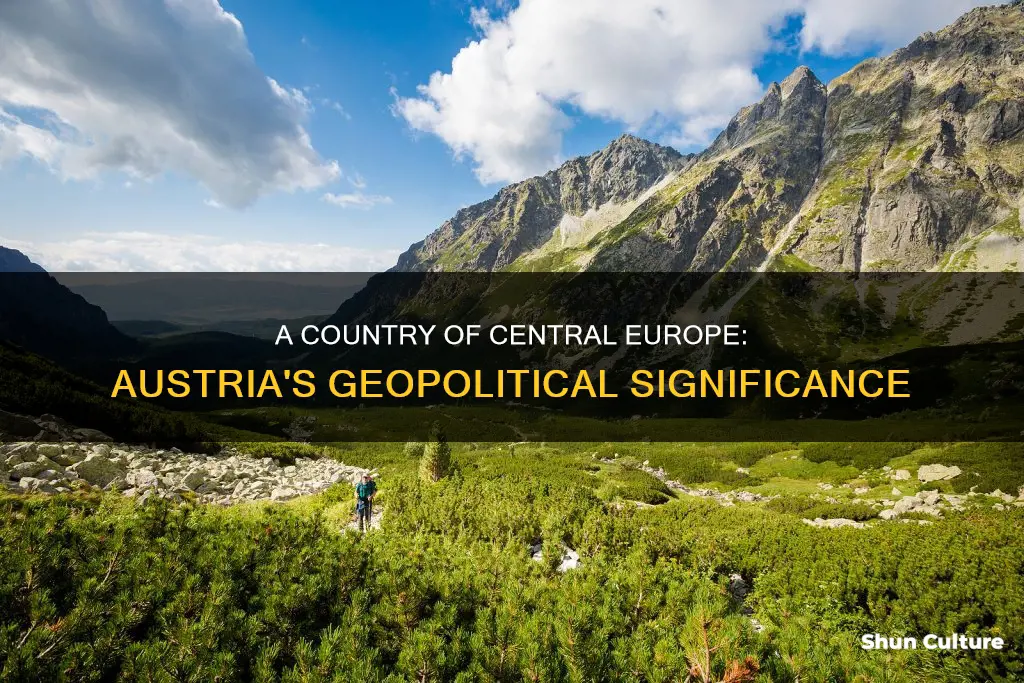 what is the releative location of austria