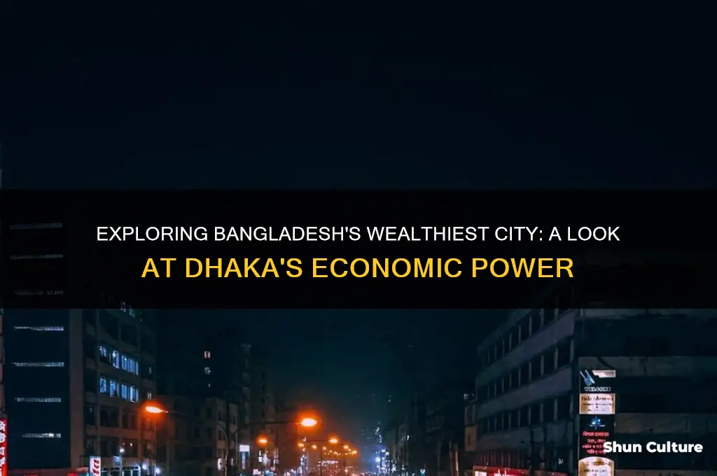 what is the richest city in bangladesh