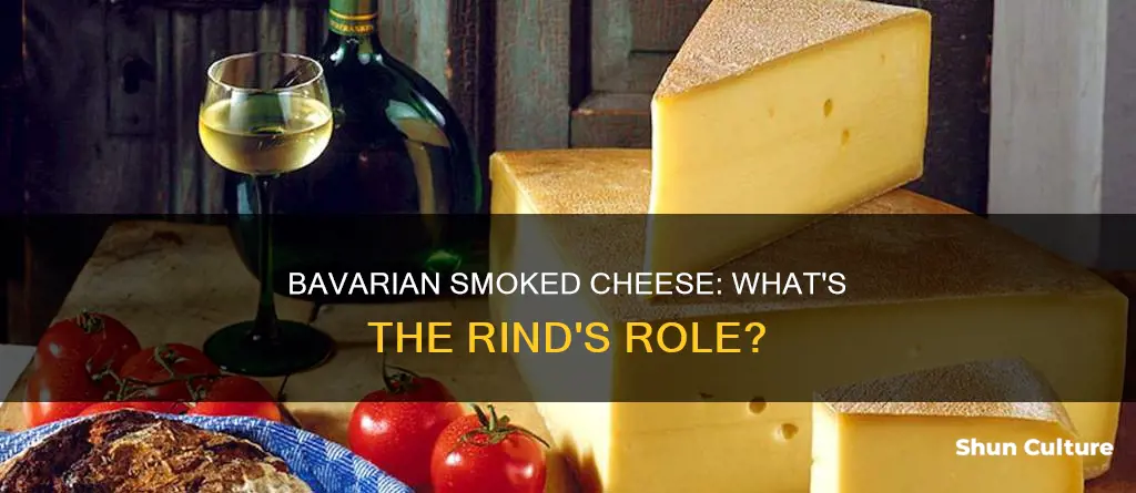 what is the rind on bavarian smoked cheese