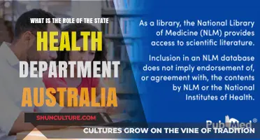 Health Department: Australia's State-Level Health Authority