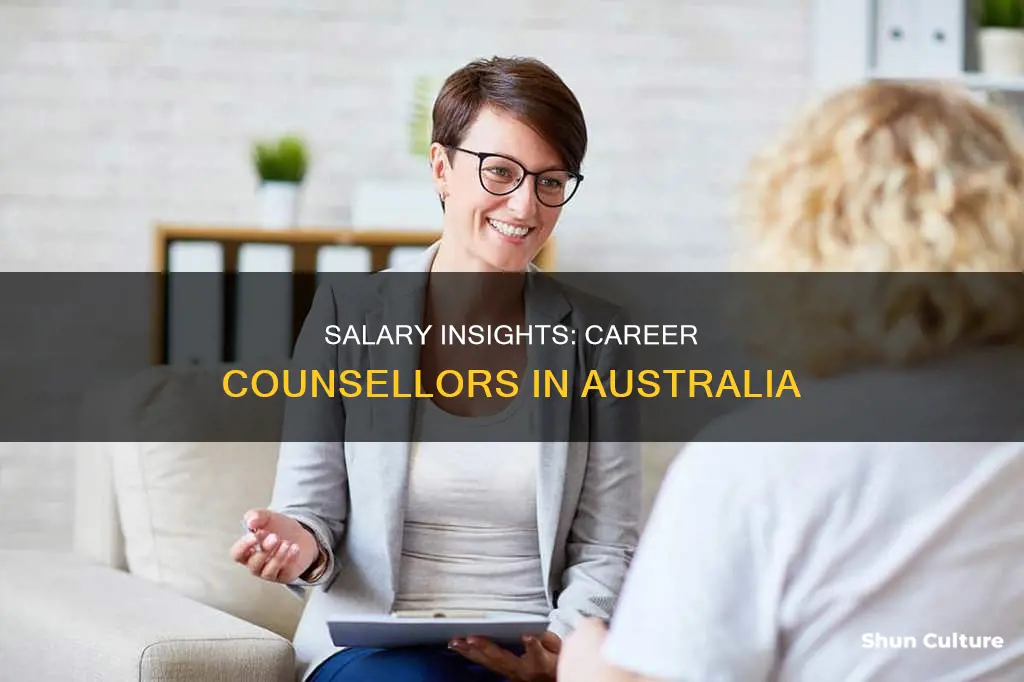 what is the salary in australia for a career counsellor
