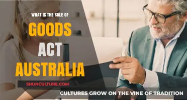 Goods Act: Australian Sales Law Simplified