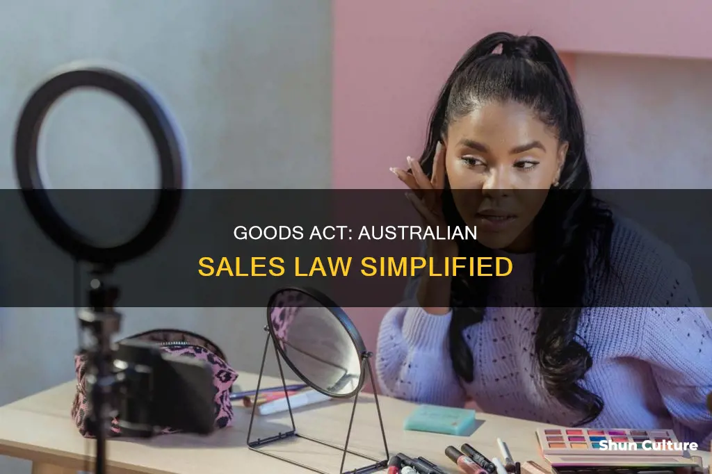 what is the sale of goods act australia