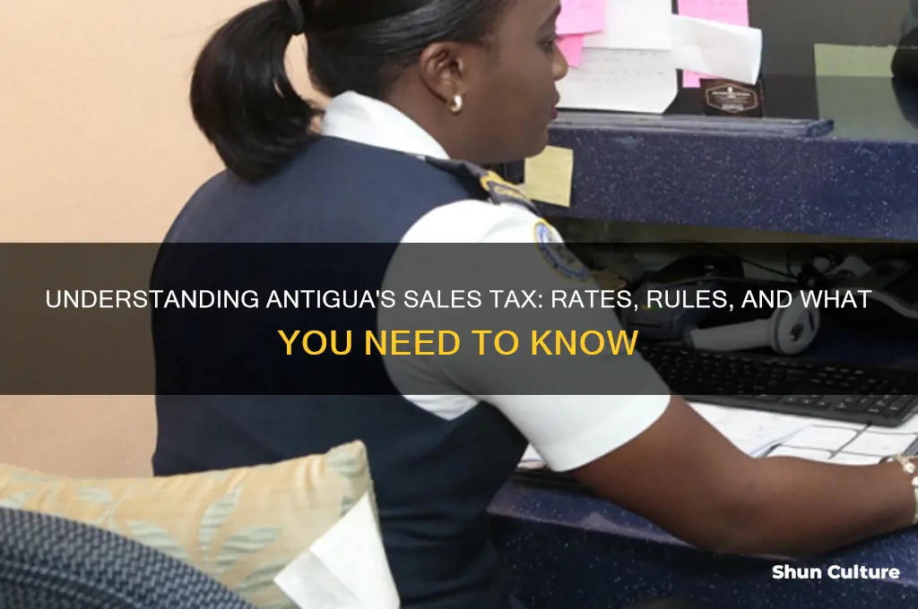 what is the sales tax in antigua