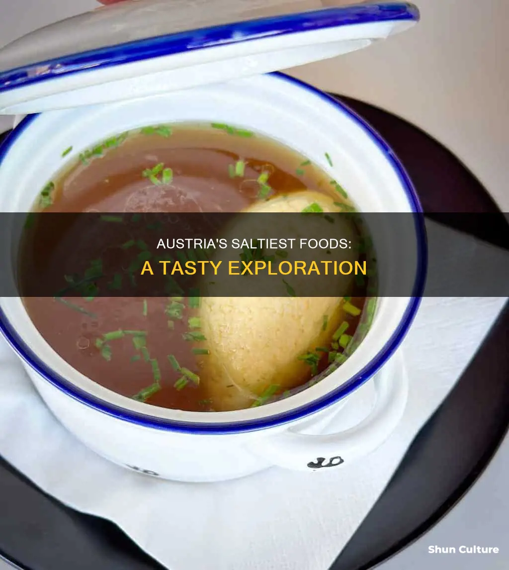 what is the salty food from austria