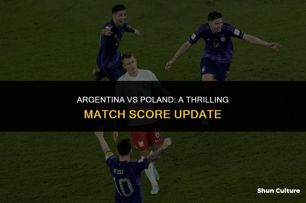 what is the score argentina vs poland