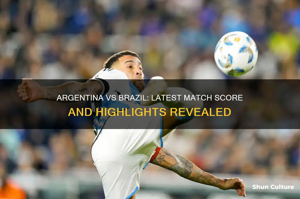 what is the score of argentina vs brazil