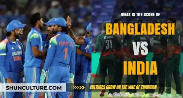 Bangladesh vs India Match Score: Latest Updates and Highlights