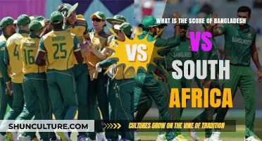 Bangladesh vs South Africa Match Score: Latest Updates & Highlights