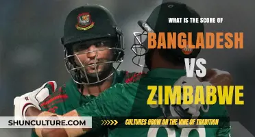 Bangladesh vs Zimbabwe Match Score: Latest Updates and Highlights