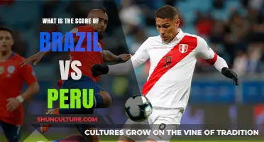 Brazil vs Peru Match Score: Who Came Out on Top?
