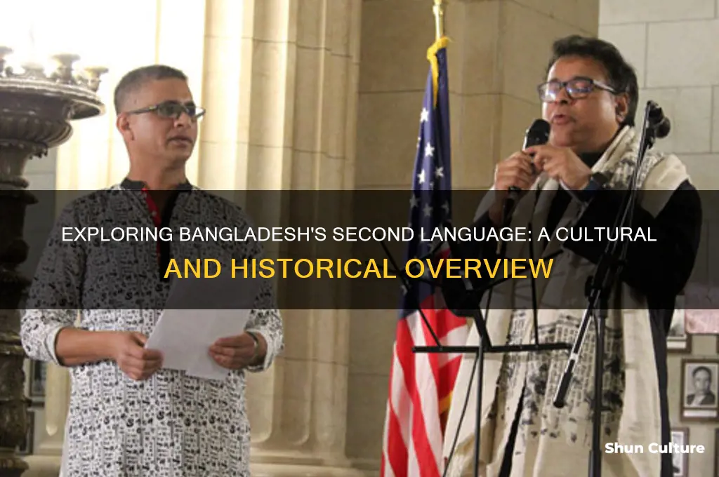 what is the second language of bangladesh